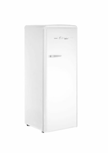 Unique 175 Litre Marshmallow White 12/24 DC Upright freezer