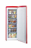 Unique 175 Litre Candy Red 110VAC Upright Freezer