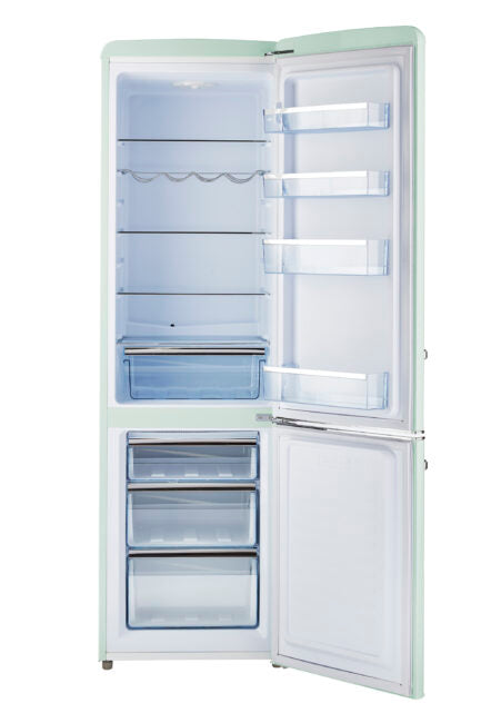 Réfrigérateur à congélateur dans le bas à courant continu de 10 pi³ à alimentation solaire