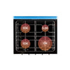 Classic Retro 30 -inch Free-Standing Gas Range with Convection Oven in Ocean Mist Turquoise