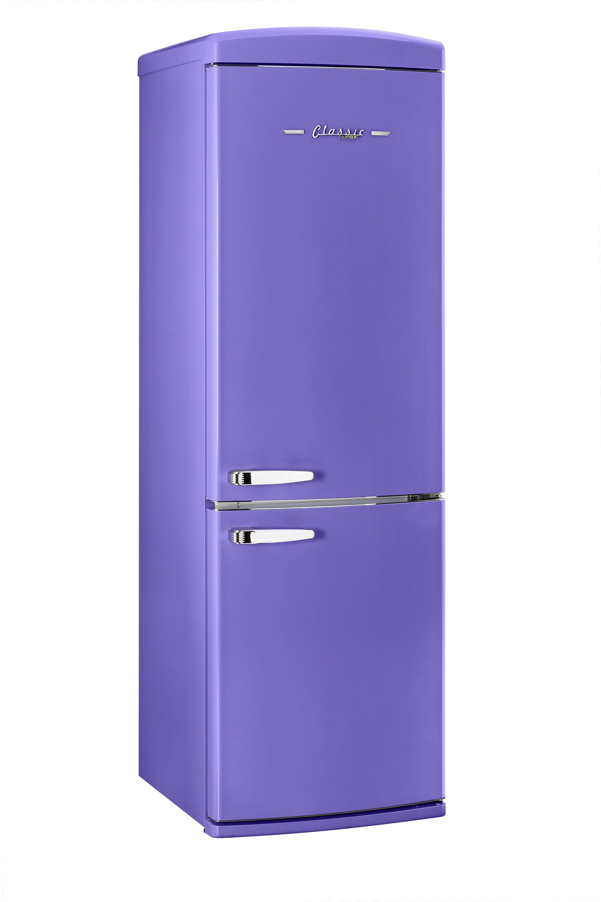 Classic Retro 12 cu.ft. Bottom Freezer Refrigerator in Violet