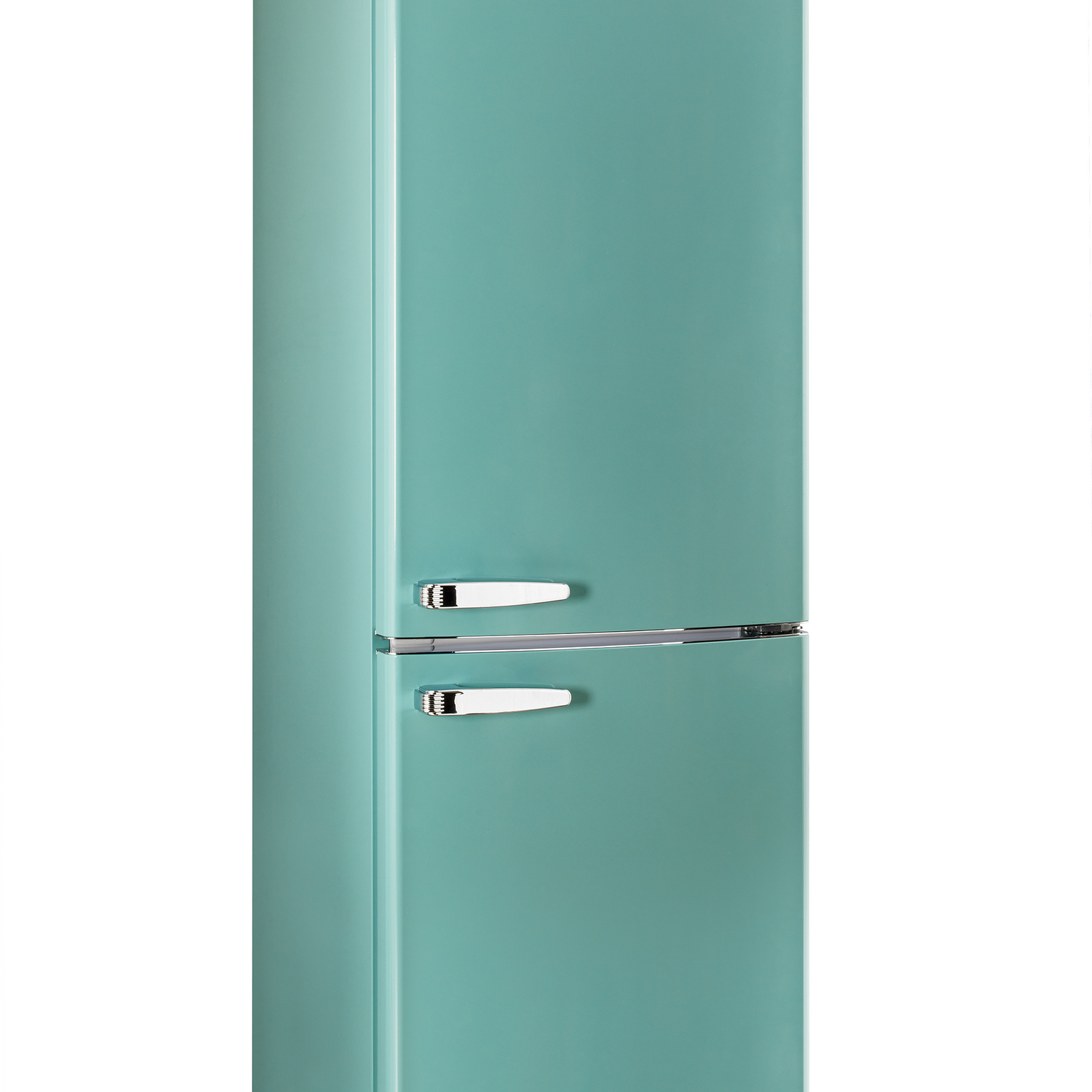 Unique 340 Litre Turquoise Ac Refrigerator Freezer – Unique Appliances