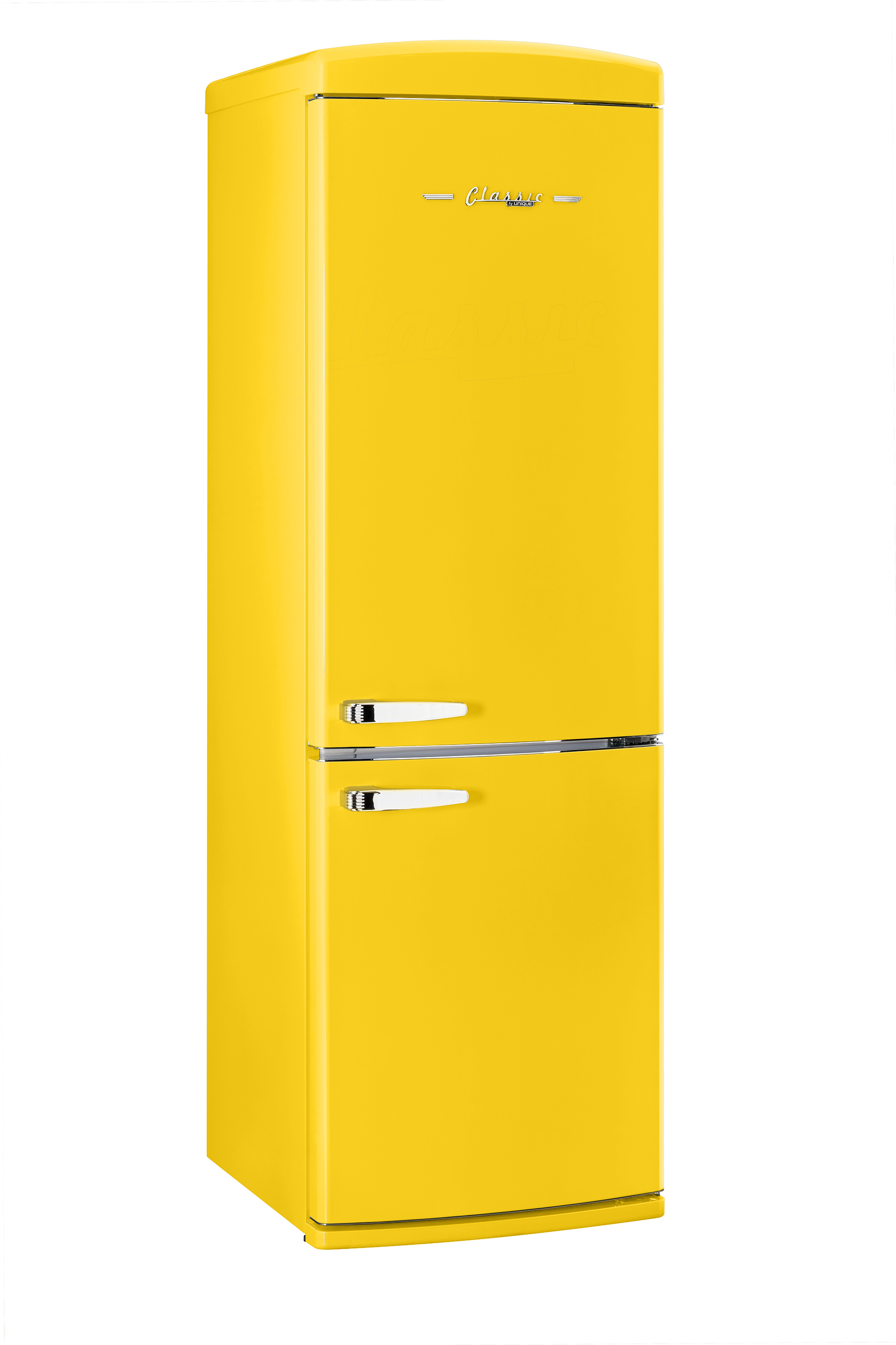 Classic Retro 12 cu. ft. Bottom Freezer Refrigerator in Canary