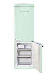 Réfrigérateur à congélateur inférieur sans givre ENERGY STAR Classic Rétro, 24 po, 11,7 pi3, vert