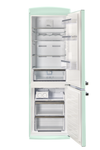 Réfrigérateur à congélateur inférieur sans givre ENERGY STAR Classic Rétro, 24 po, 11,7 pi3, vert