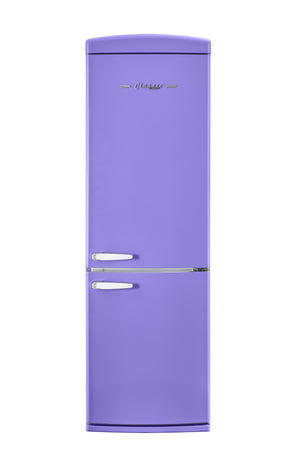 Classic Retro 12 cu.ft. Bottom Freezer Refrigerator in Violet