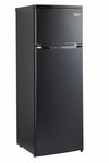 Unique 370Litre Black 12/24 DC Refrigerator/Freezer