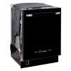 Classic RetroLuxe Dishwasher Panel Ready Midnight Black