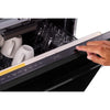 Classic RetroLuxe Dishwasher Panel Ready Midnight Black