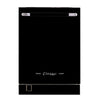 Classic RetroLuxe Dishwasher Panel Ready White