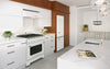 Classic Retro 30 in 17.7 cu. ft. Frost Free Retro Bottom Freezer Refrigerator in Marshmallow White, ENERGY STAR
