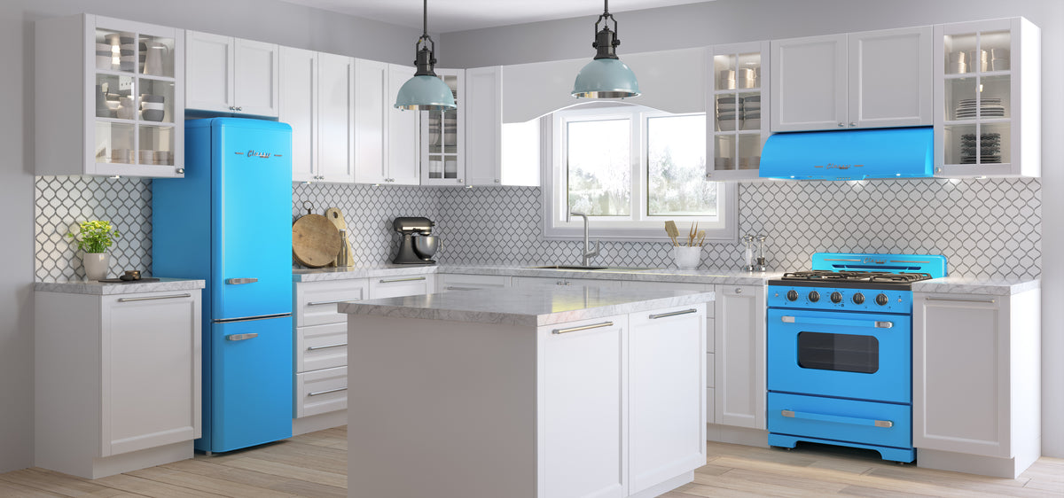 Unique 30' Classic Retro Robin Egg Blue Range
