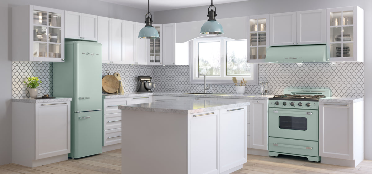 Unique 30' Classic Retro Summer Mint Green Range