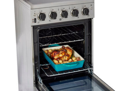 Unique Prestige 20' Stainless Steel Electric Ceramic Top with Electronic ignition