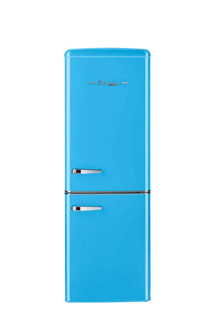 Unique 215 Litre Robin Egg Blue 110VAC Refrigerator/Freezer
