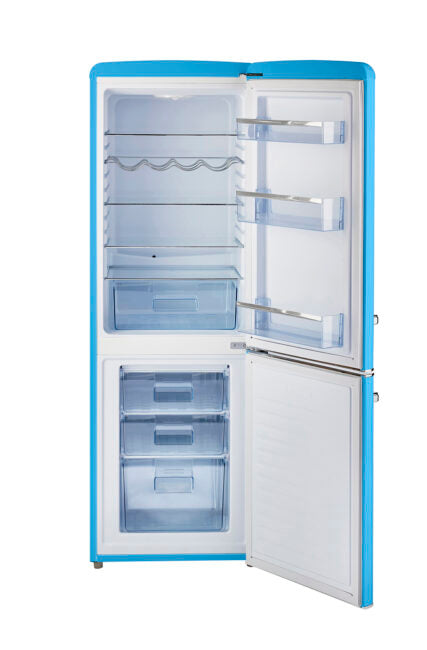 Réfrigérateur électrique à congélateur dans le bas de 7 pi³ - Bleu coquille d’œuf