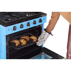 Cuisinière à gaz Classic Rétro avec four à convection, 30 po, 3,9 pi3, Robin Egg Blue