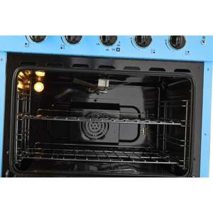 Cuisinière à gaz Classic Rétro avec four à convection, 30 po, 3,9 pi3, Robin Egg Blue
