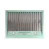 Hotte sous armoire Classic Rétro avec éclairage à DEL, 30 po, 700 pi³/min, Summer Mint Green