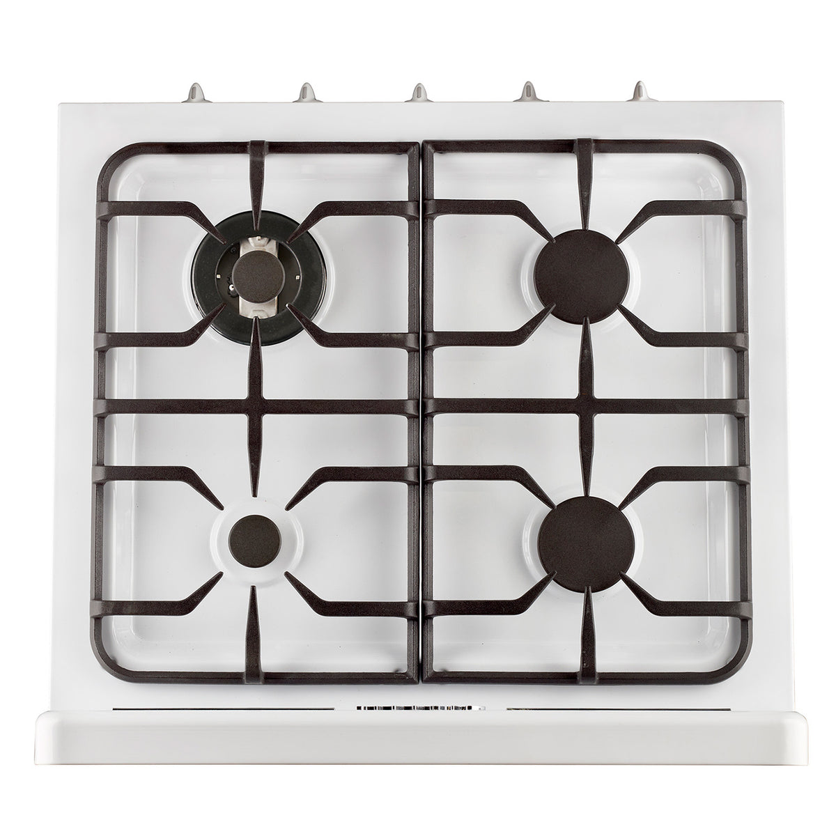 Classic Retro 30 -inch Free-Standing Gas Range with Convection Oven in Marshmallow White