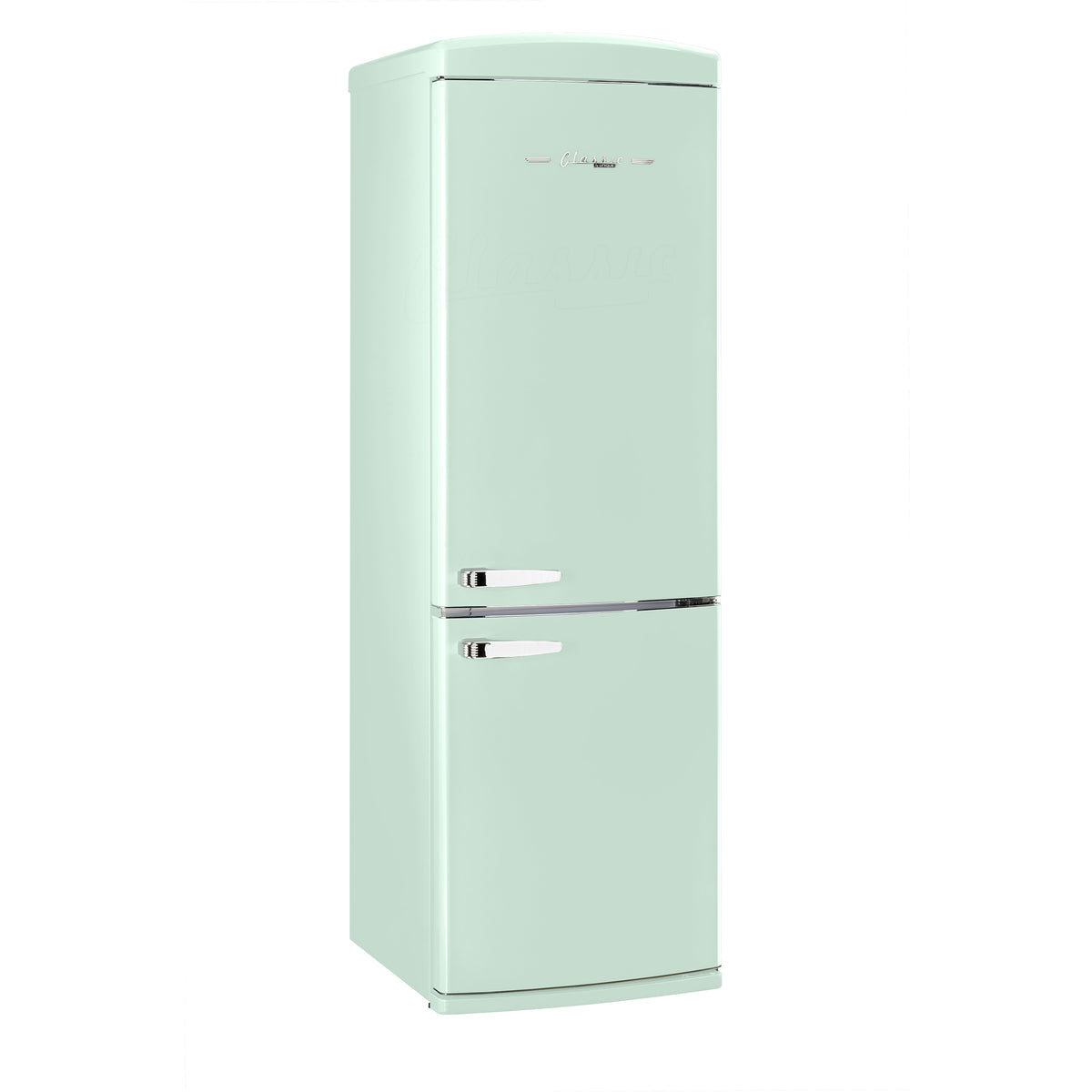 Classic Retro 12 cu. ft.  Bottom Freezer Refrigerator in Summer Mint Green