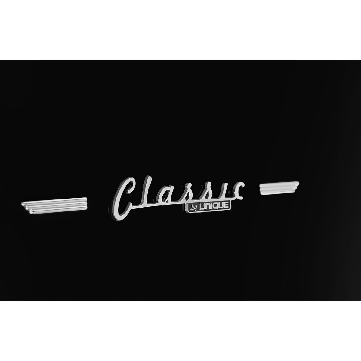 Classic Retro 12 cu. ft. Bottom Freezer Refrigerator in Midnight Black