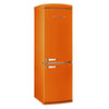 Classic Retro 12 cu. ft. Bottom Freezer Refrigerator in Creamsicle Orange