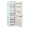 Classic Retro 12 cu. ft.  Bottom Freezer Refrigerator in Summer Mint Green