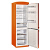 Classic Retro 12 cu. ft. Bottom Freezer Refrigerator in Creamsicle Orange