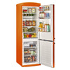 Classic Retro 12 cu. ft. Bottom Freezer Refrigerator in Creamsicle Orange