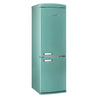 Réfrigérateur à congélateur inférieur sans givre ENERGY STAR Classic Rétro, 24 po, 11,7 pi3, turquoise