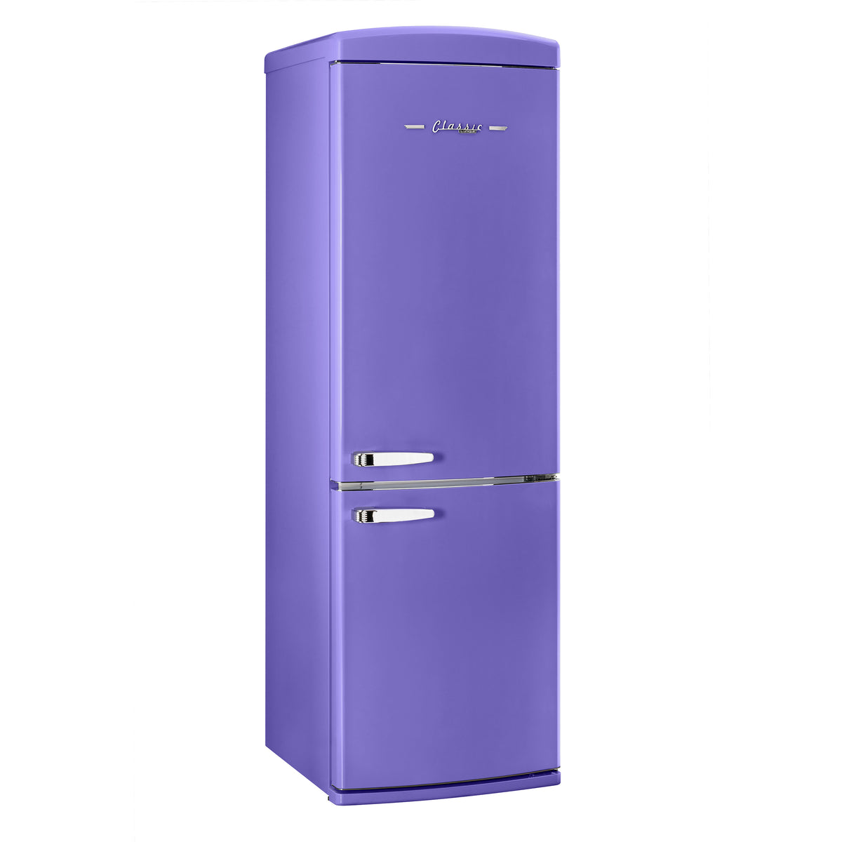 Classic Retro 12 cu.ft. Bottom Freezer Refrigerator in Violet
