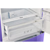 Classic Retro 12 cu.ft. Bottom Freezer Refrigerator in Violet
