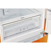 Classic Retro 12 cu. ft. Bottom Freezer Refrigerator in Creamsicle Orange