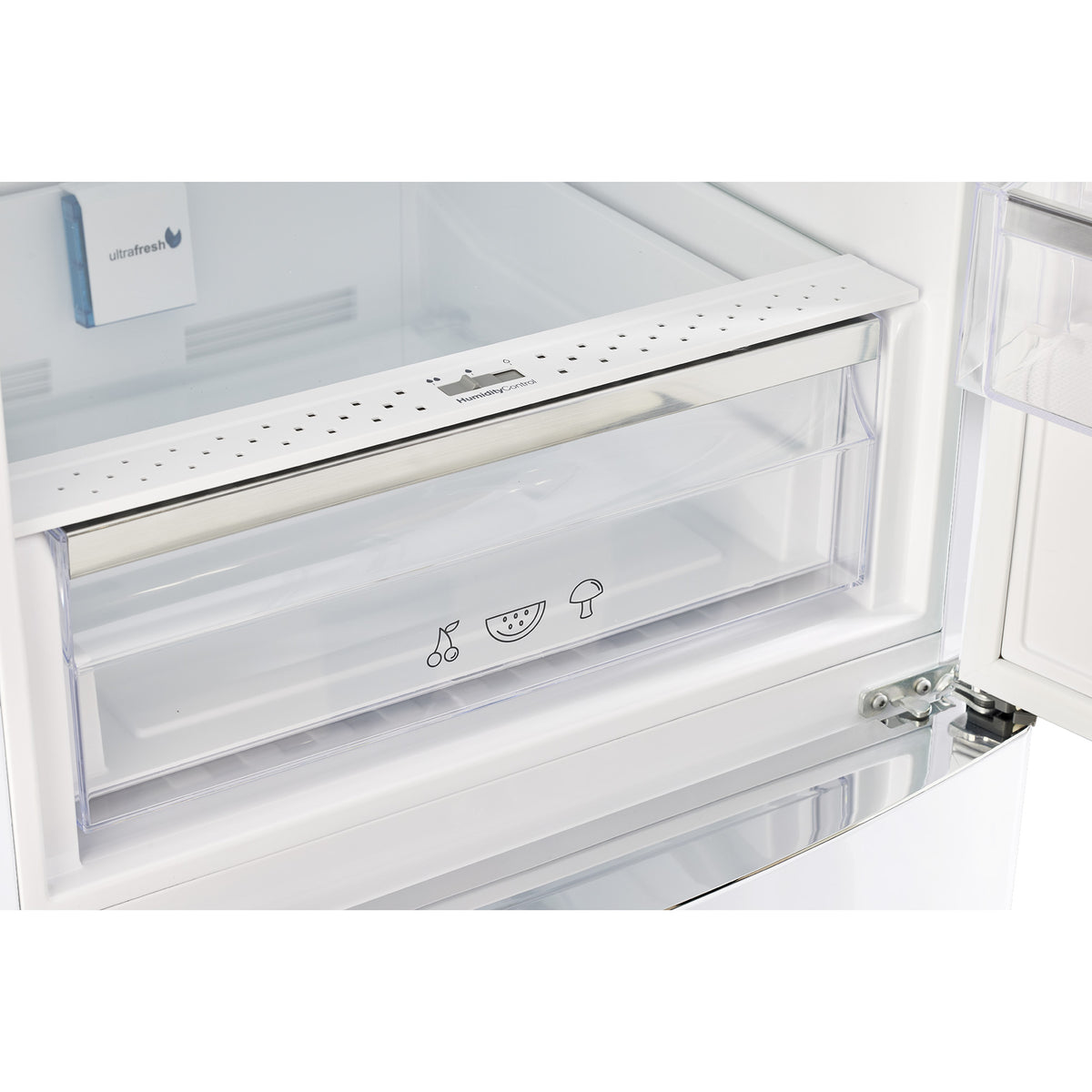 Réfrigérateur à congélateur inférieur sans givre ENERGY STAR Classic Rétro, 24 po, 11,7 pi3, blanc