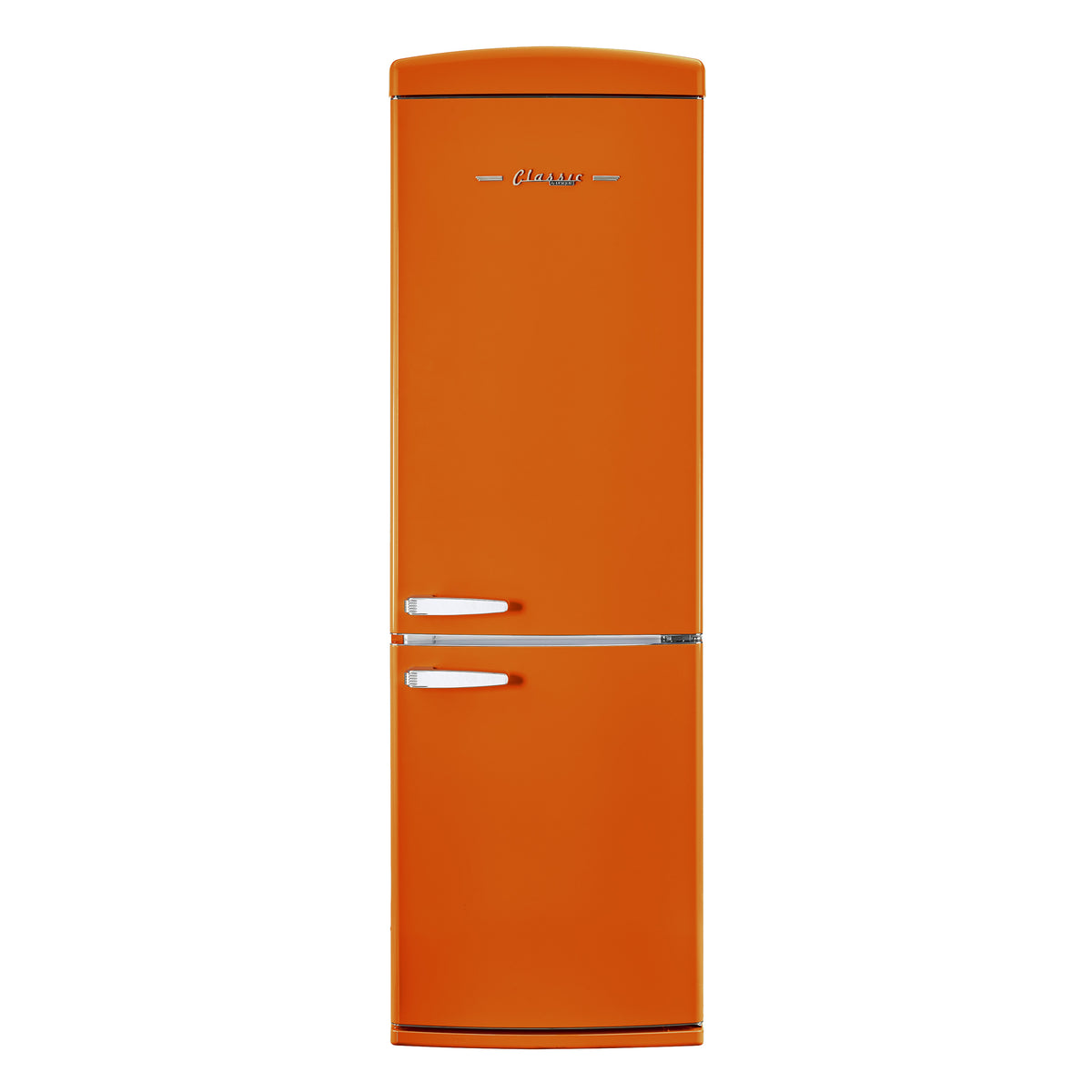 Classic Retro 12 cu. ft. Bottom Freezer Refrigerator in Creamsicle Orange