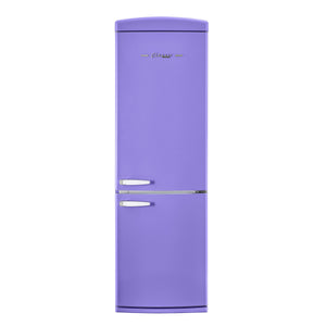 Classic Retro 12 cu.ft. Bottom Freezer Refrigerator in Violet
