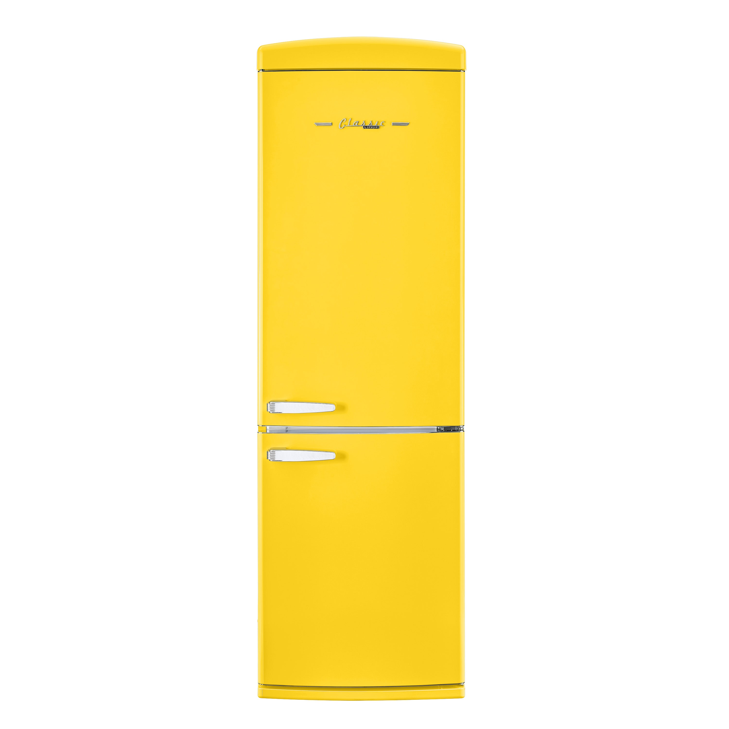 Classic Retro 12 cu. ft. Bottom Freezer Refrigerator in Canary
