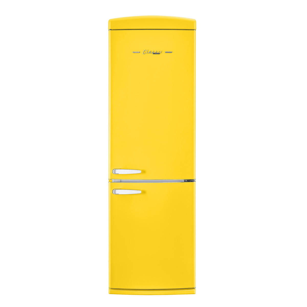 Classic Retro 12 cu. ft. Bottom Freezer Refrigerator in Canary Yellow