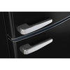 Classic Retro 12 cu. ft. Bottom Freezer Refrigerator in Midnight Black