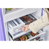 Classic Retro 12 cu.ft. Bottom Freezer Refrigerator in Violet