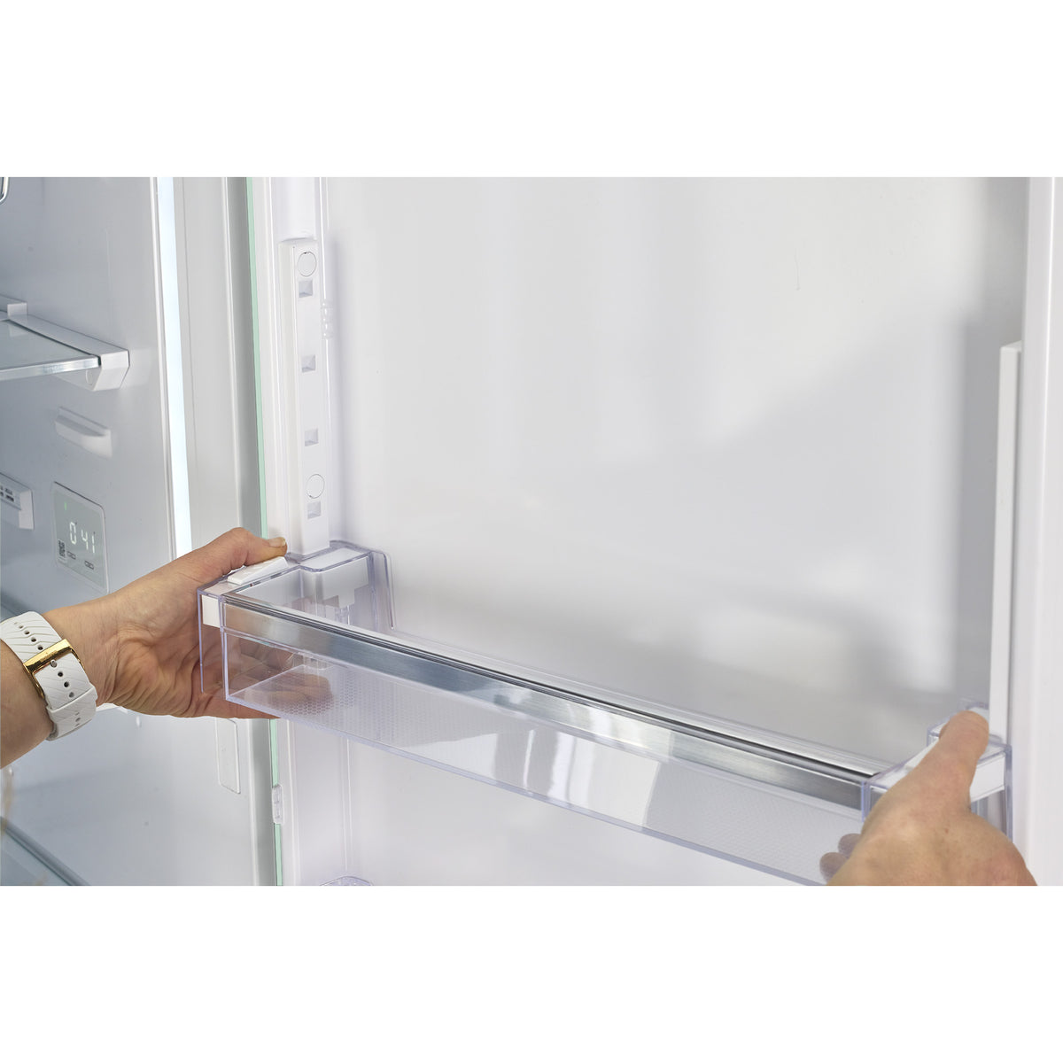 Classic Retro 12 cu. ft.  Bottom Freezer Refrigerator in Summer Mint Green