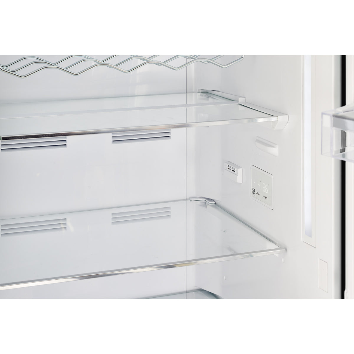 Classic Retro 12 cu. ft. Bottom Freezer Refrigerator in Midnight Black