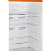 Classic Retro 12 cu. ft. Bottom Freezer Refrigerator in Creamsicle Orange