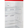 Classic Retro 12 cu. ft. Bottom Freezer Refrigerator in Candy Apple Red