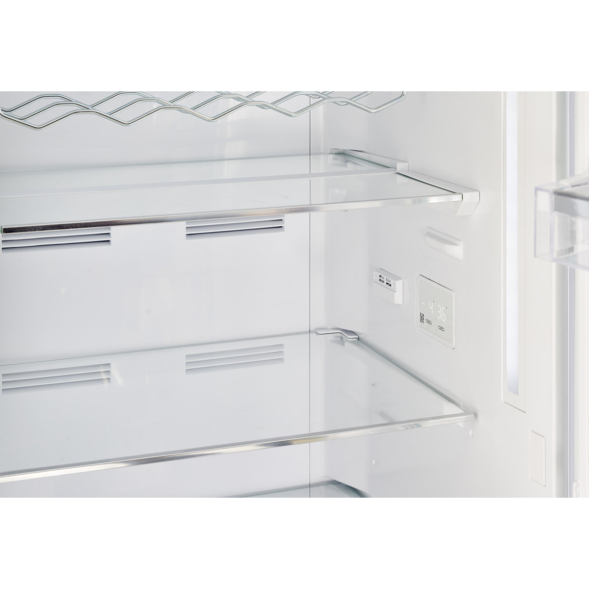 Réfrigérateur à congélateur inférieur sans givre ENERGY STAR Classic Rétro, 24 po, 11,7 pi3, blanc