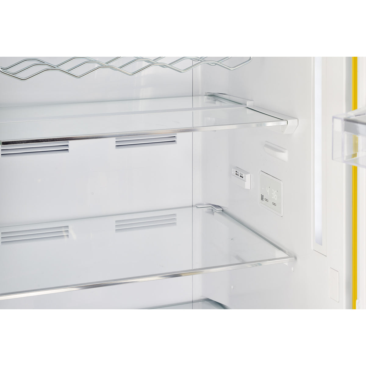 Classic Retro 12 cu. ft. Bottom Freezer Refrigerator in Canary Yellow