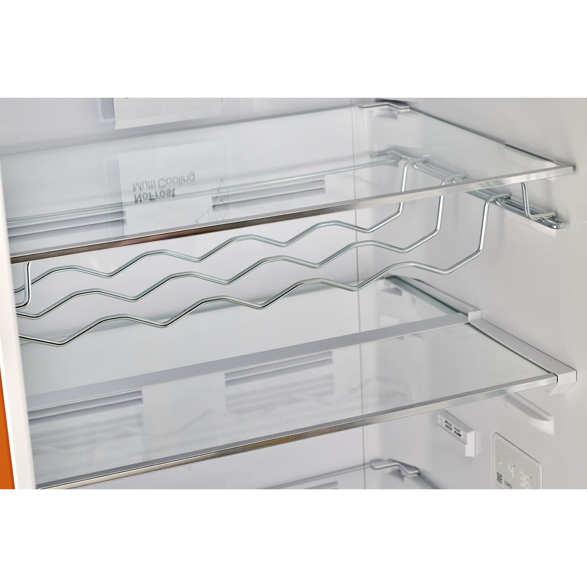 Classic Retro 12 cu. ft. Bottom Freezer Refrigerator in Creamsicle Orange