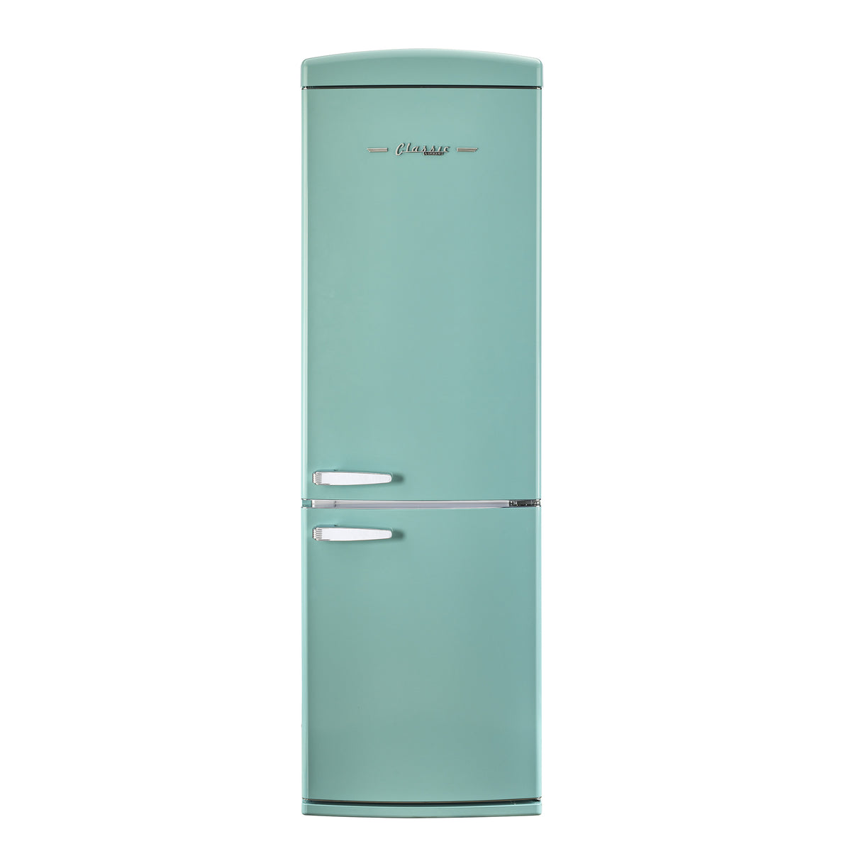 Réfrigérateur à congélateur inférieur sans givre ENERGY STAR Classic Rétro, 24 po, 11,7 pi3, turquoise
