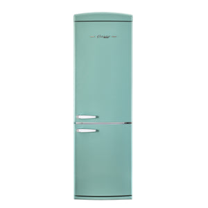 Classic Retro 12 cu.ft. Bottom Freezer Refrigerator in Ocean Mist Turquoise